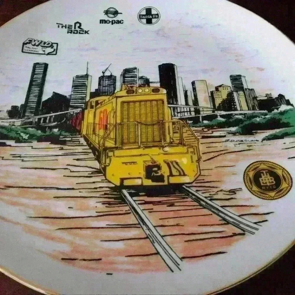 Collectable HB&T Gold Harriman Recipient Fine Porcelain Plate Series #4 649/1000 - Picture 6 of 8